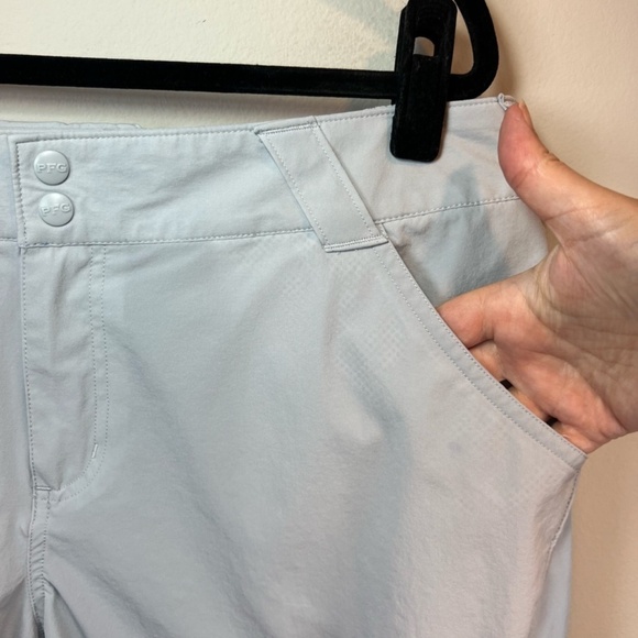 Columbia PFG Shorts Light Blue Performance Outdoors Nylon Pockets Size 16/36 in - Picture 4 of 13